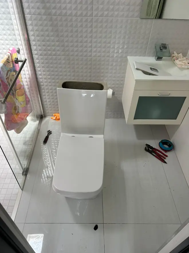 Baño remodelado